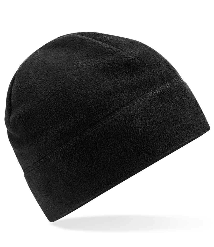 Beechfield Recycled Fleece Pull-On Beanie - Black