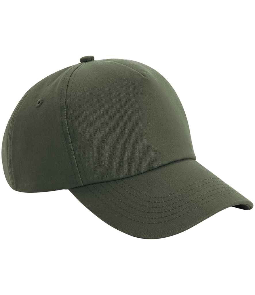 Beechfield Authentic 5 Panel Cap - Olive Green