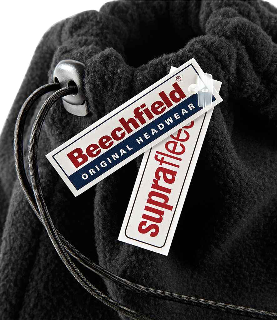 Beechfield Suprafleece® Snood/Hat Combo - Black