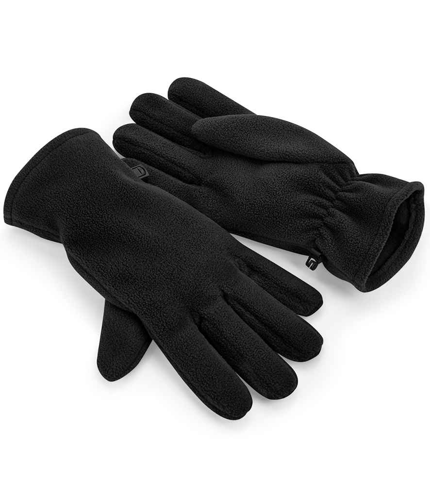 Beechfield Recycled Fleece Gloves - Black