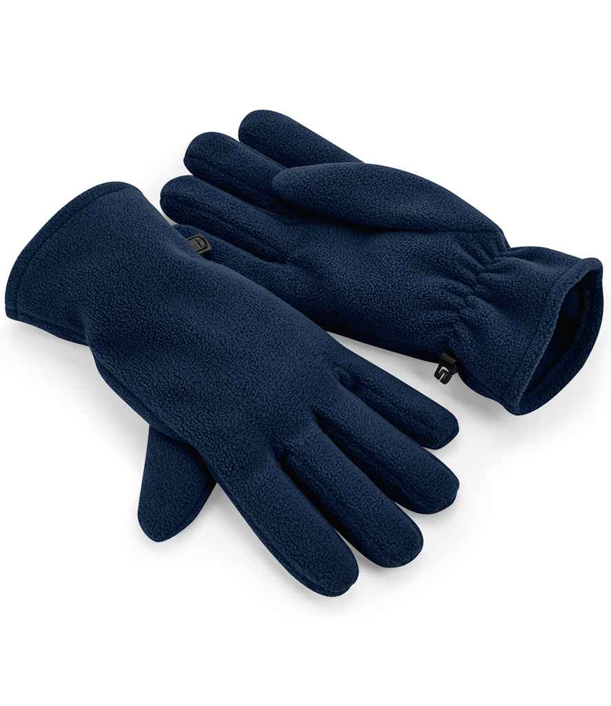 Beechfield Recycled Fleece Gloves - French Navy