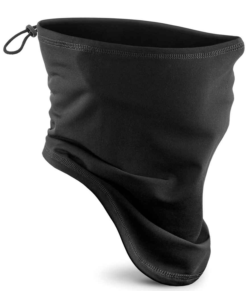Beechfield Kids Sports Tech Soft Shell Neck Warmer - Black