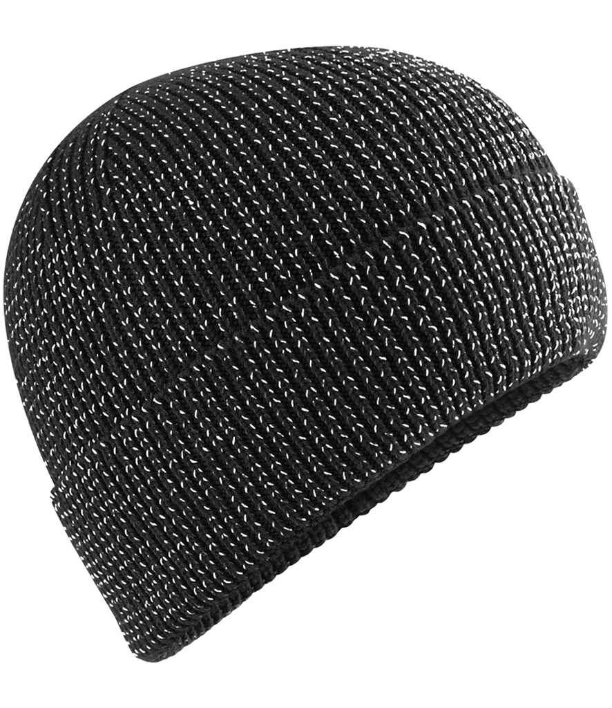 Beechfield Streetlite Reflective Beanie - Black