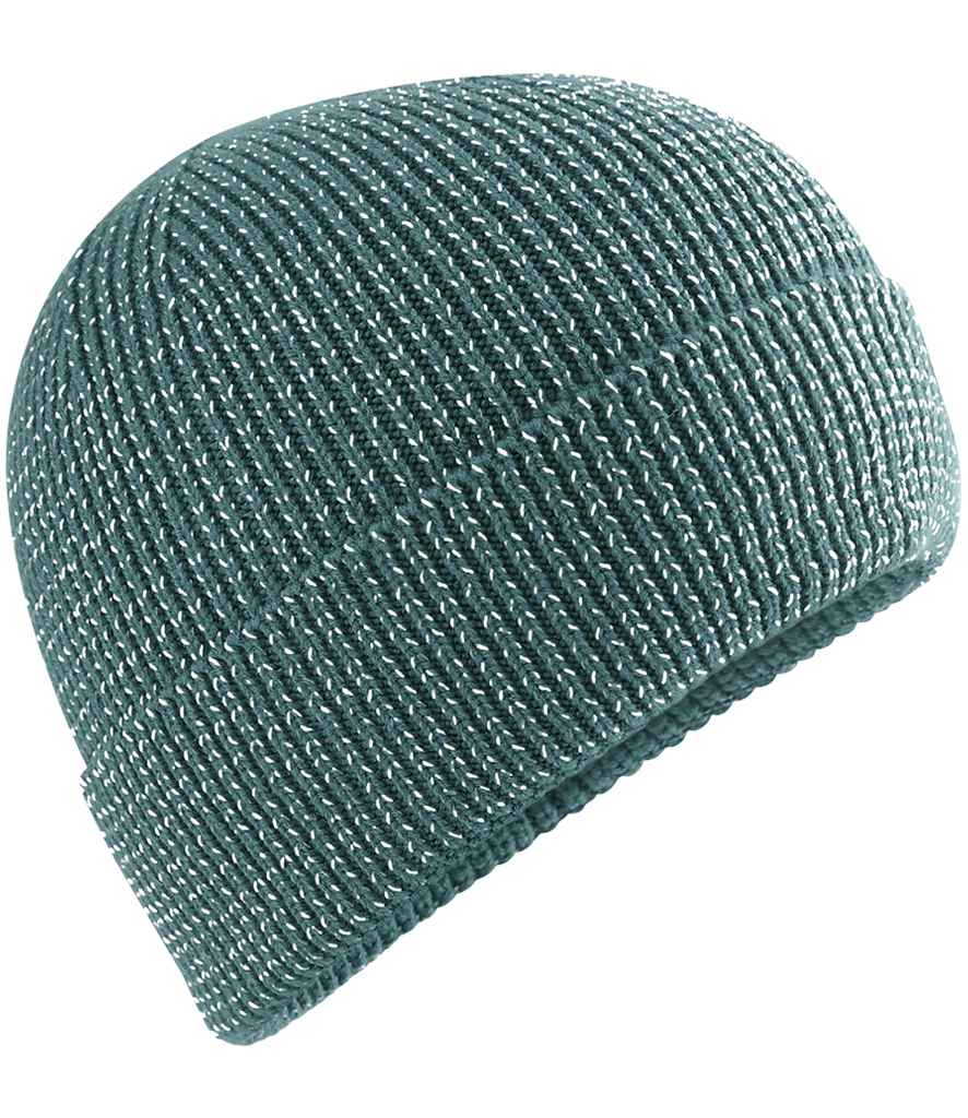 Beechfield Streetlite Reflective Beanie - Marina Green