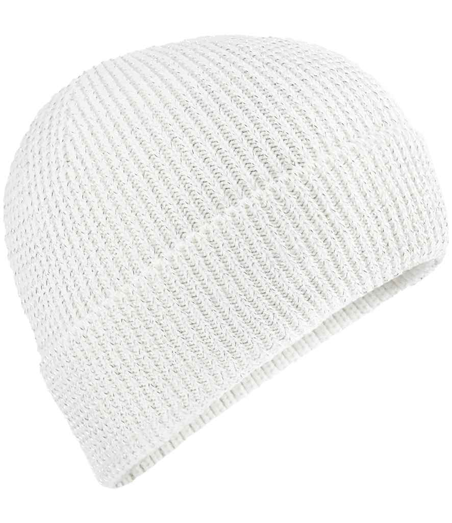 Beechfield Streetlite Reflective Beanie - White