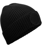 Beechfield Circular Fashion Patch Beanie - Black