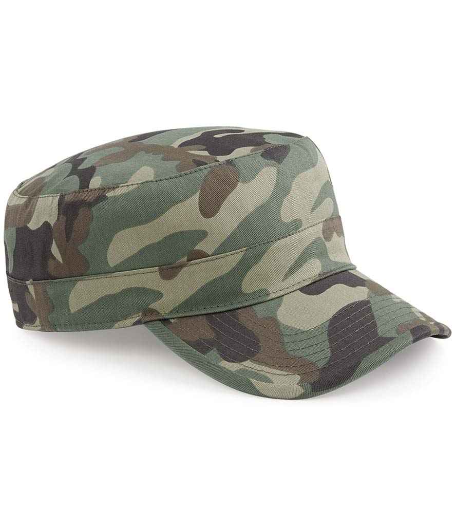 Beechfield Camo Army Cap - Jungle Camo