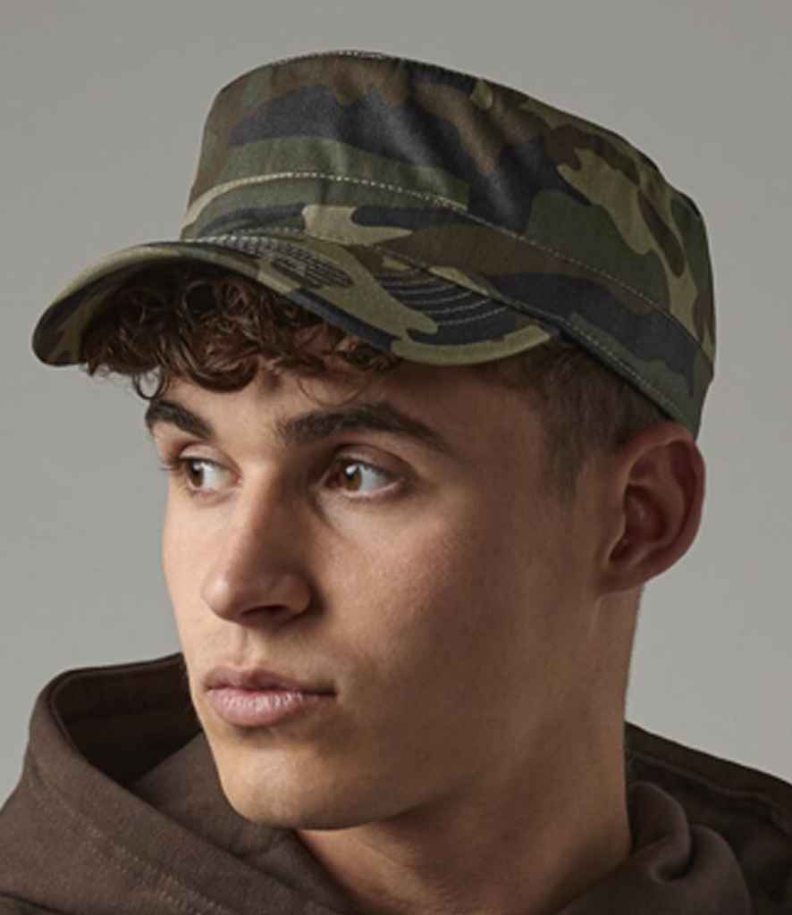Beechfield Camo Army Cap - Jungle Camo
