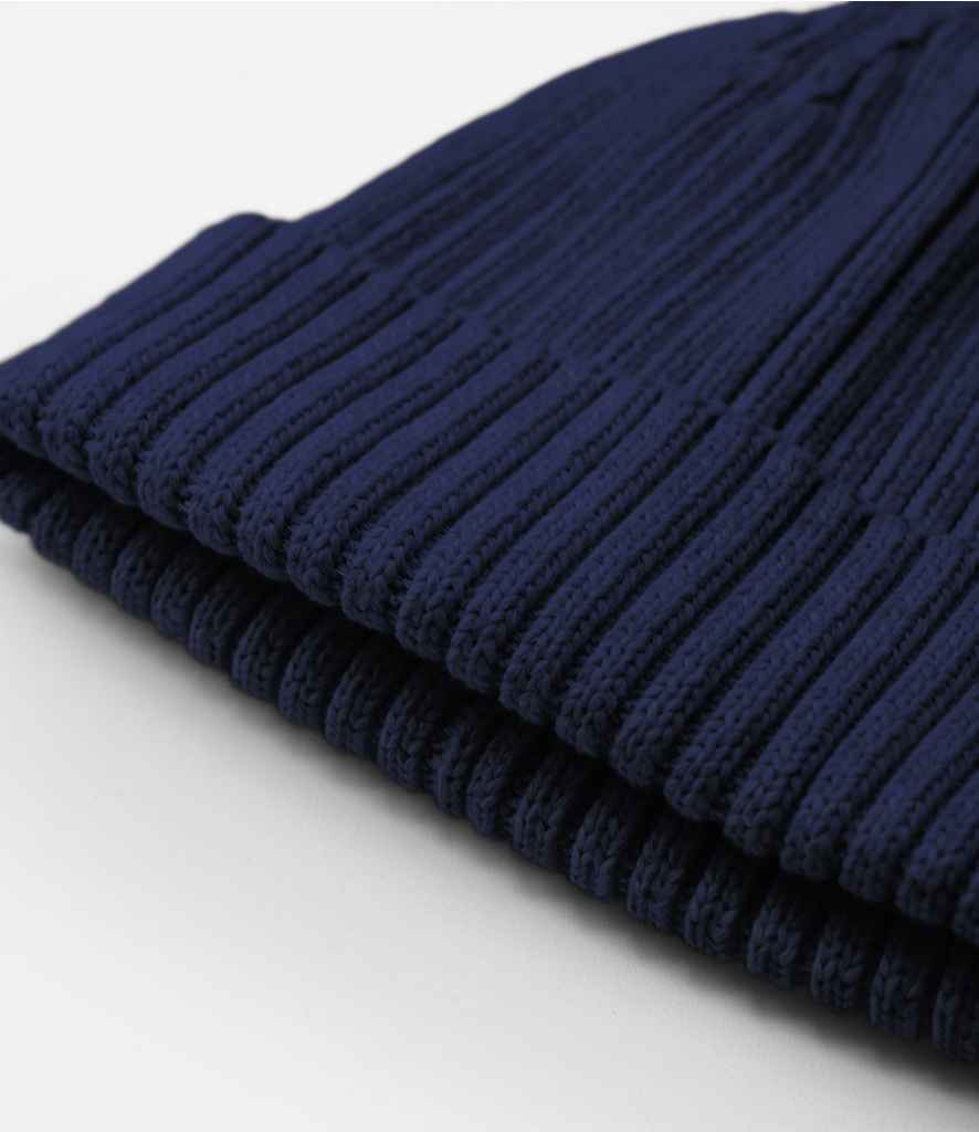 Beechfield Kids Organic Cotton Beanie - Oxford Navy