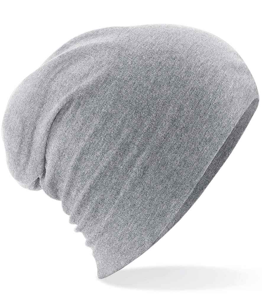 Beechfield Hemsedal Slouch Beanie - Heather Grey