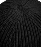 Beechfield Engineered Knit Ribbed Beanie - Black