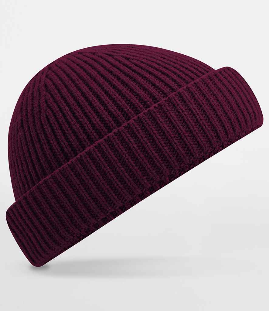 Beechfield Recycled Harbour Beanie - Burgundy