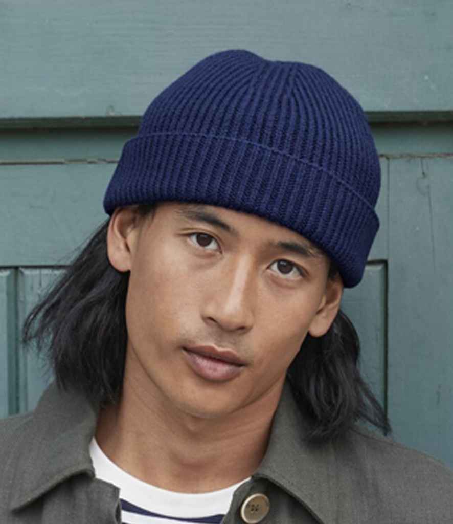Beechfield Recycled Harbour Beanie - Oxford Navy