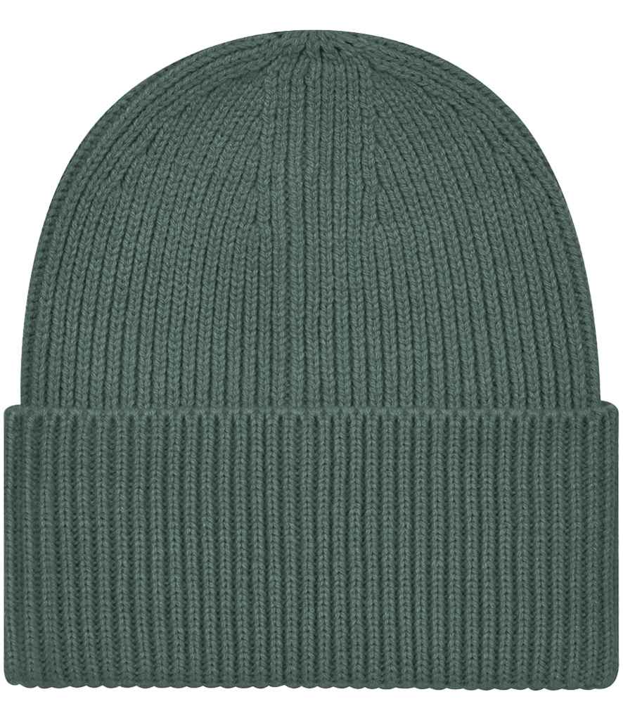 Beechfield Recycled Oversized Cuffed Beanie - Marina Green