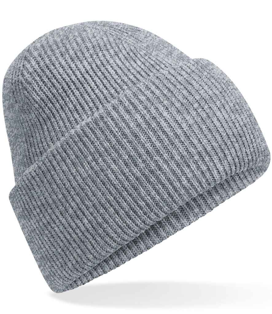 Beechfield Classic Engineered Deep Cuffed Beanie - Ash
