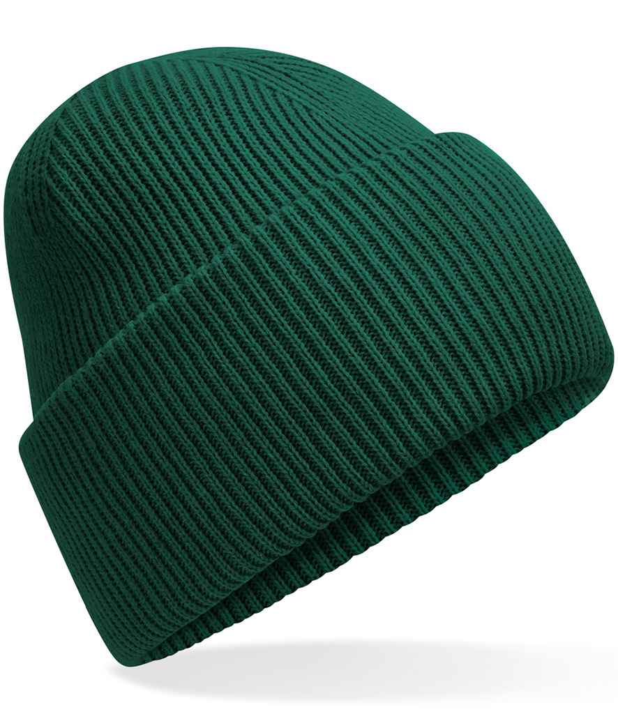 Beechfield Classic Engineered Deep Cuffed Beanie - Bottle Green