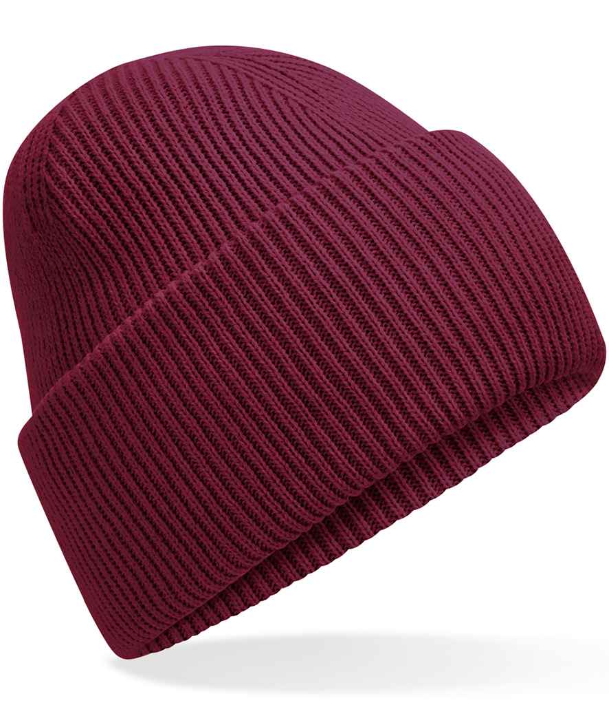 Beechfield Classic Engineered Deep Cuffed Beanie - Burgundy
