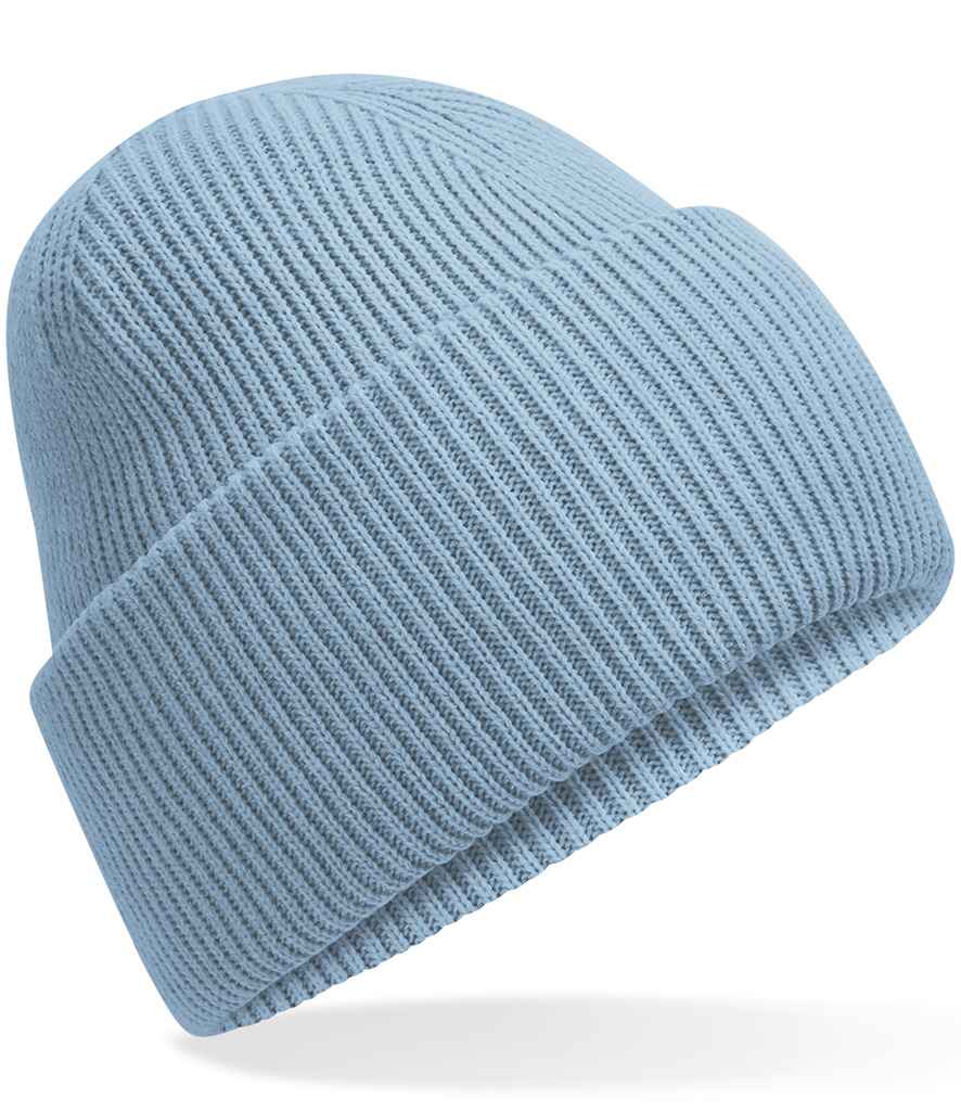 Beechfield Classic Engineered Deep Cuffed Beanie - Dusty Blue