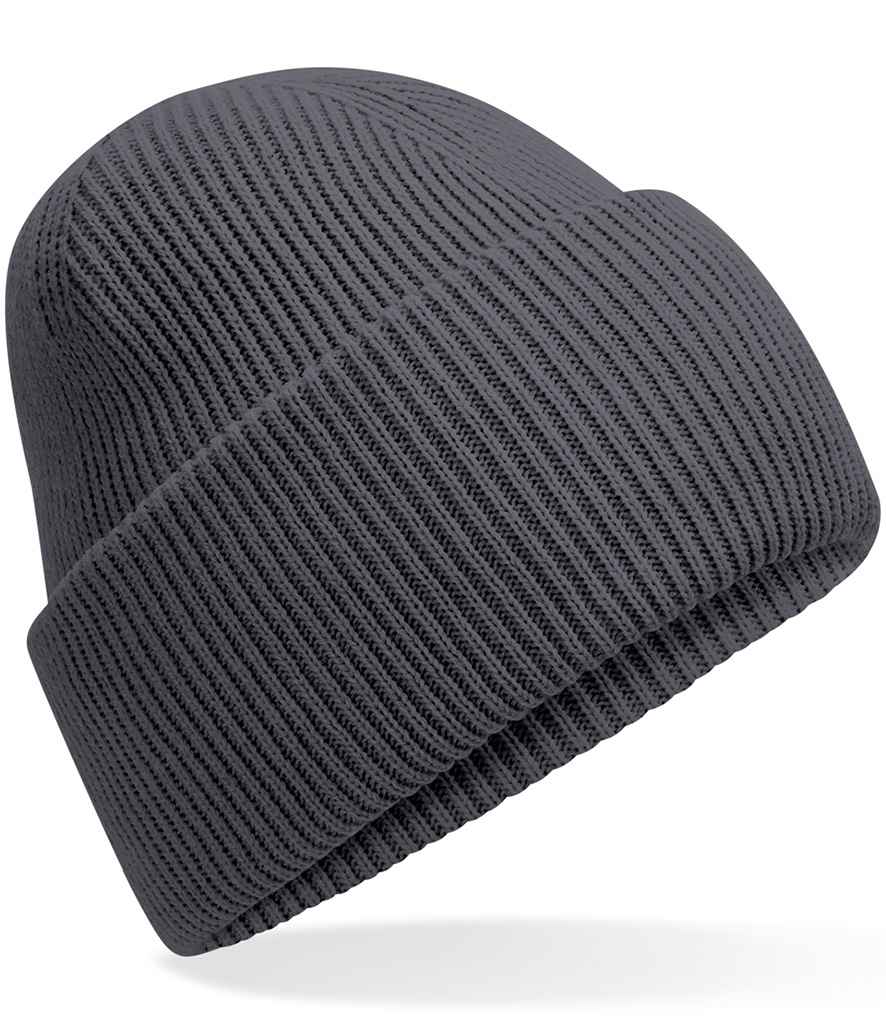 Beechfield Classic Engineered Deep Cuffed Beanie - Graphite Grey