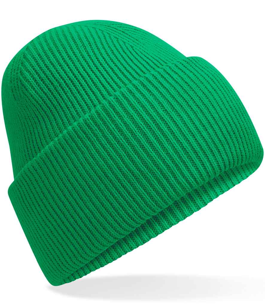 Beechfield Classic Engineered Deep Cuffed Beanie - Kelly Green
