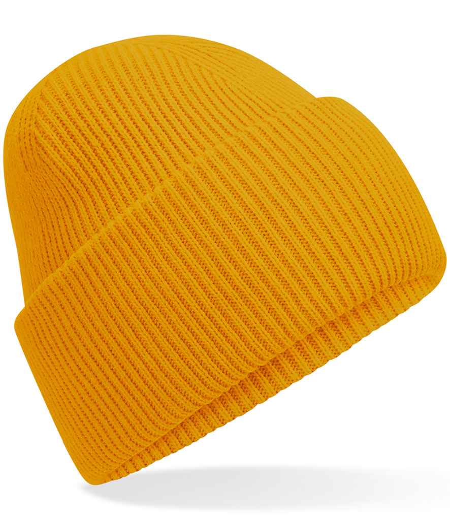 Beechfield Classic Engineered Deep Cuffed Beanie - Mustard