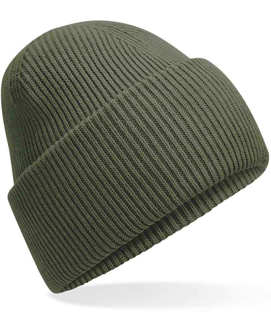 Beechfield Classic Engineered Deep Cuffed Beanie - Olive Green