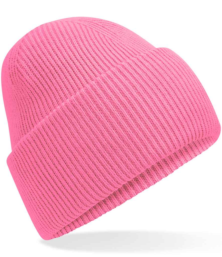 Beechfield Classic Engineered Deep Cuffed Beanie - True Pink