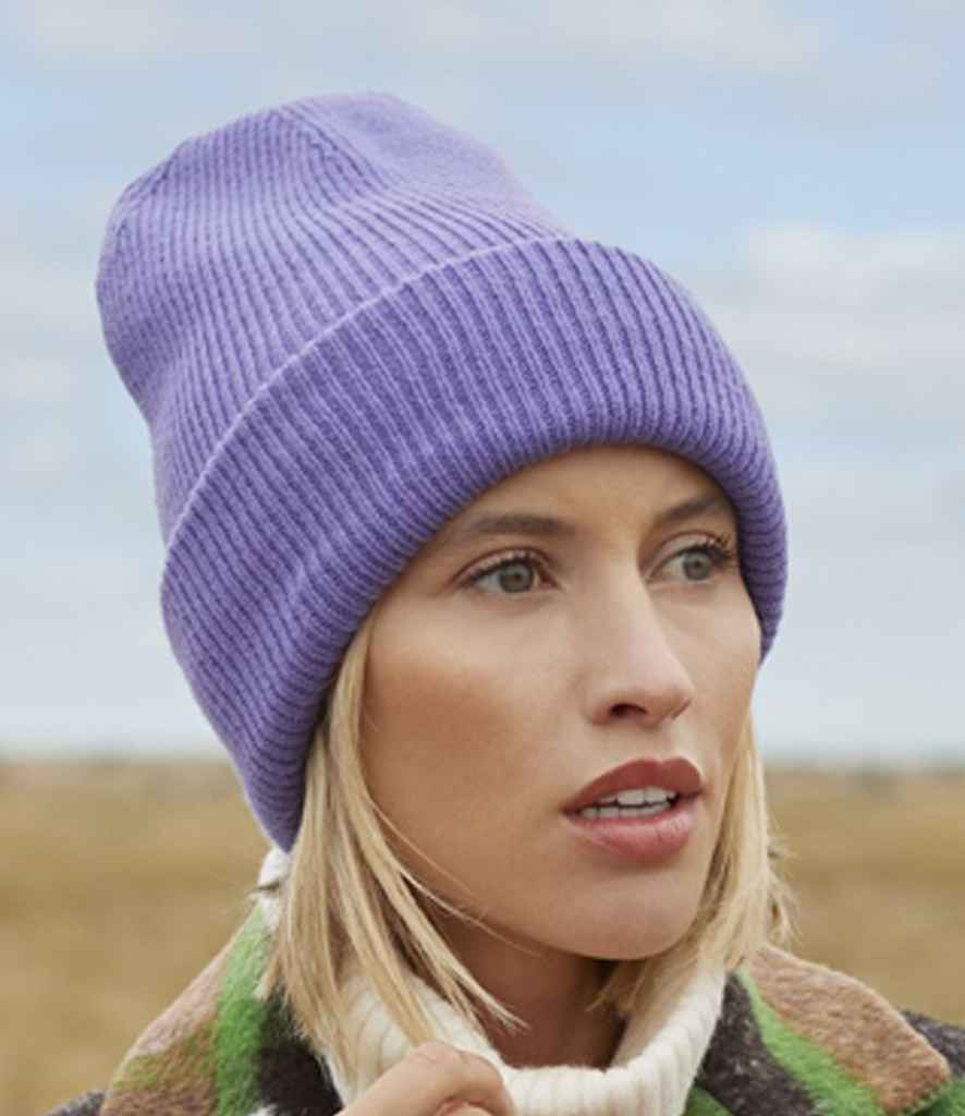 Beechfield Classic Engineered Deep Cuffed Beanie - Violet