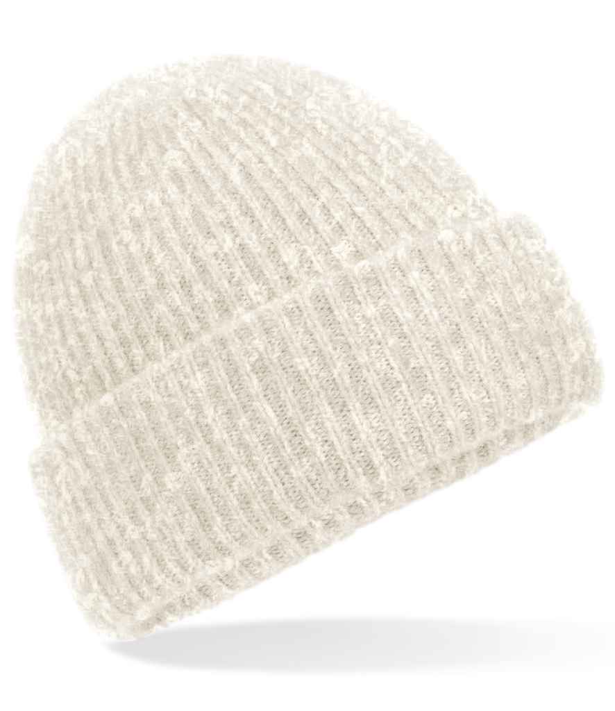 Beechfield Cosy Ribbed Beanie - Almond Marl