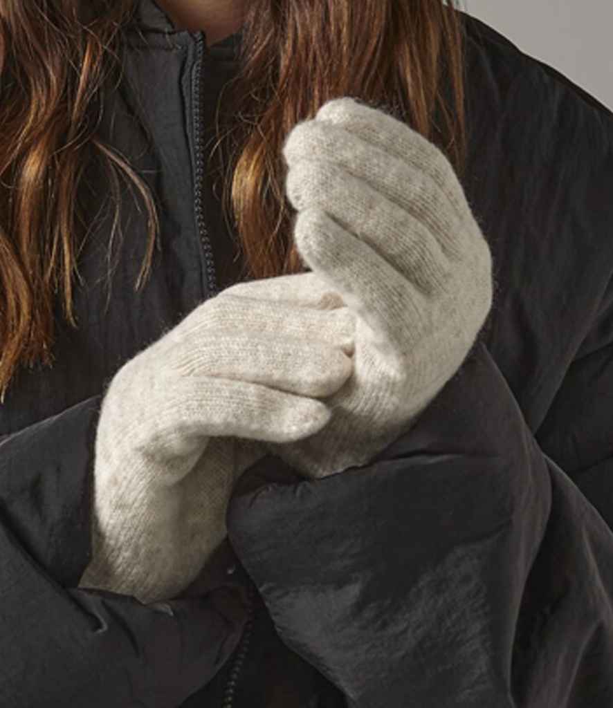 Beechfield Cosy Ribbed Cuff Gloves - Almond Marl