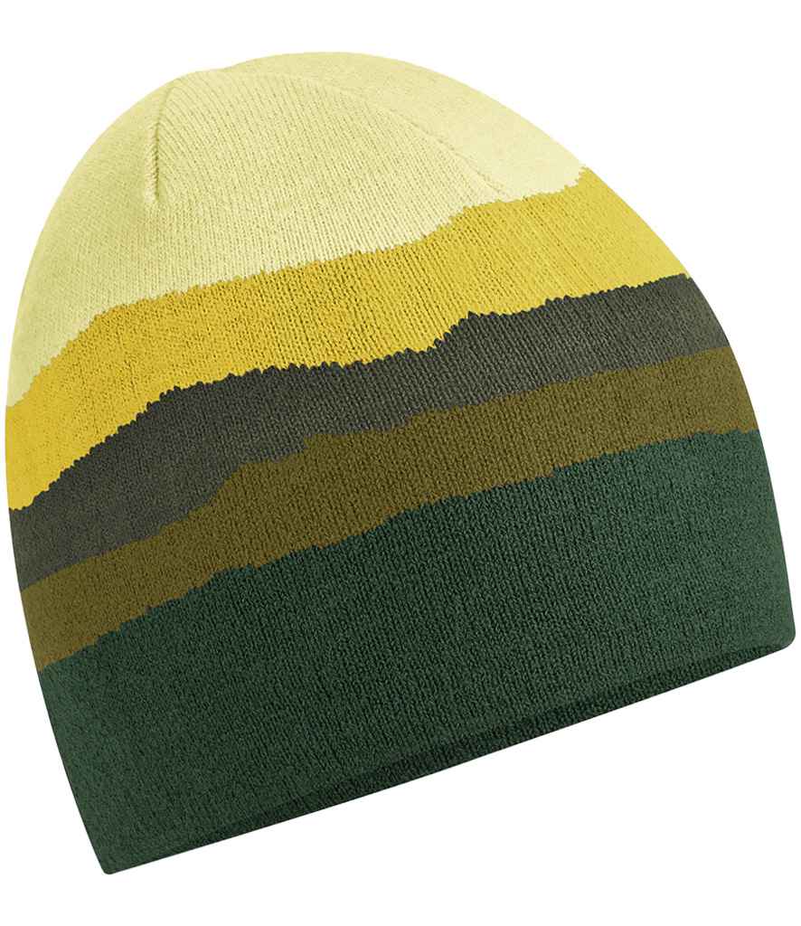Beechfield Mountain Peaks Pull-On Beanie - Alpine Peaks