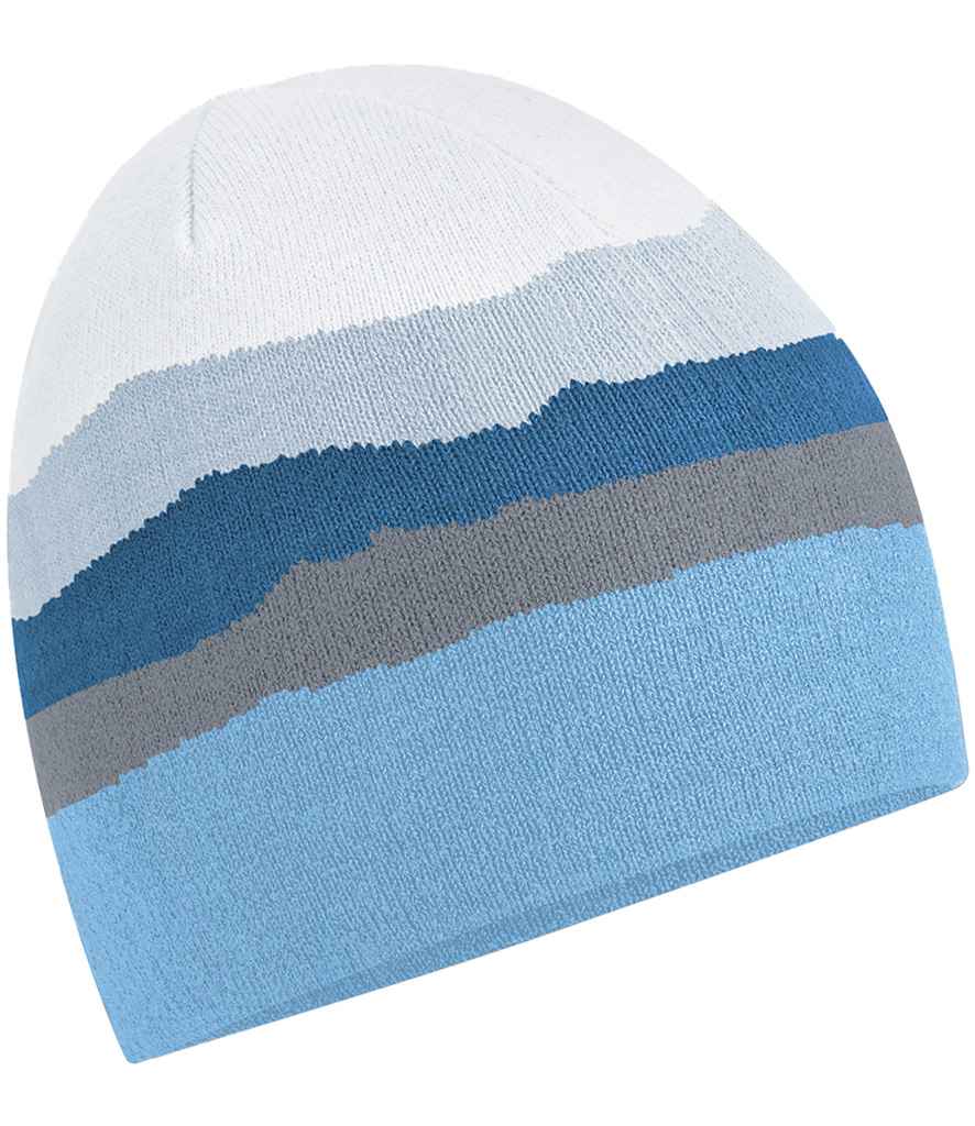 Beechfield Mountain Peaks Pull-On Beanie - Glacier Peaks