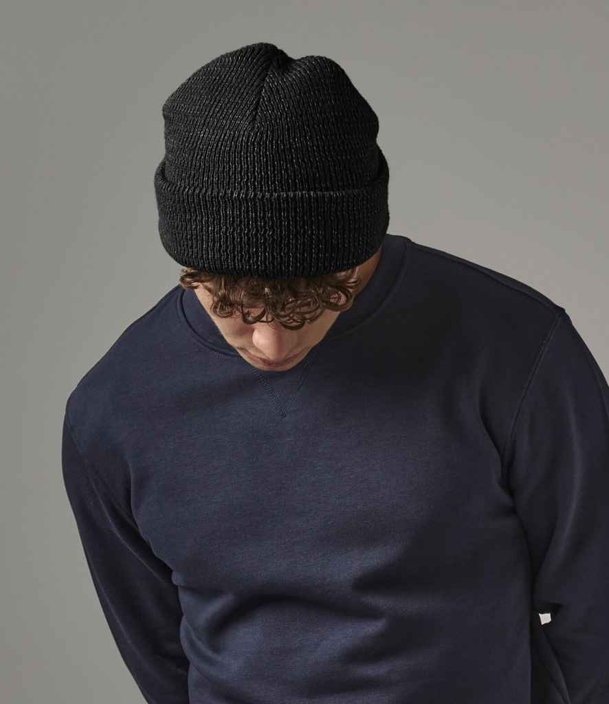 Beechfield Reflective Beanie - Black
