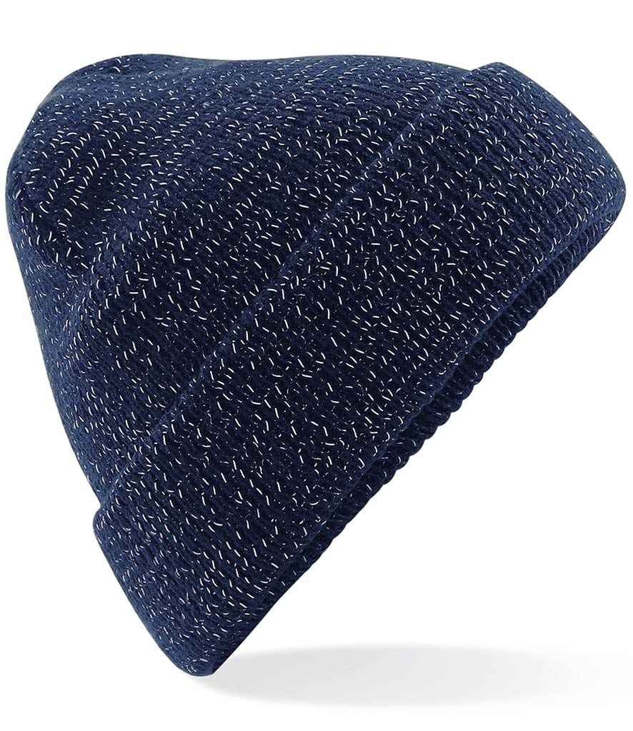 Beechfield Reflective Beanie - French Navy