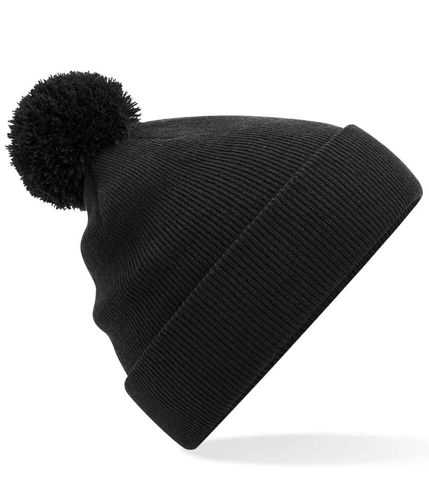 Beechfield Kids Original Pom Pom Beanie - Black