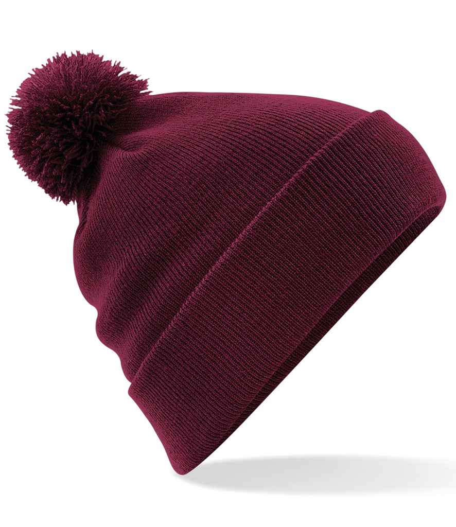 Beechfield Original Pom Pom Beanie - Burgundy