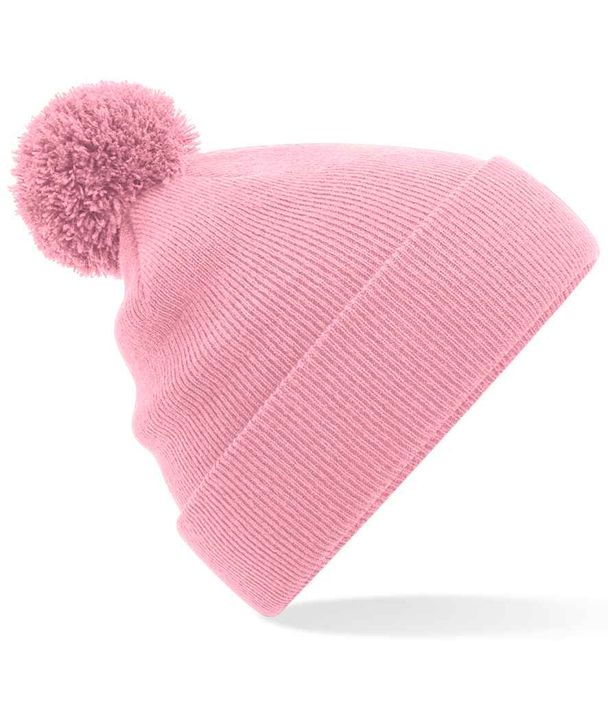 Beechfield Original Pom Pom Beanie - Dusky Pink
