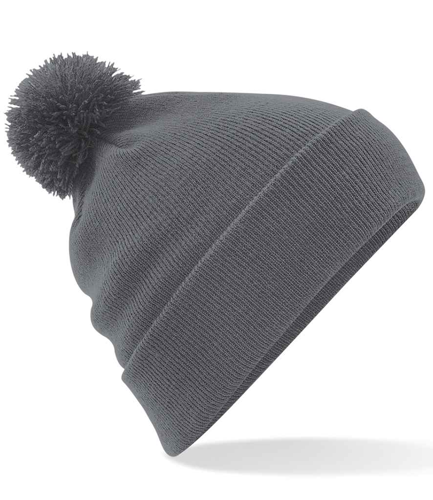 Beechfield Original Pom Pom Beanie - Graphite Grey