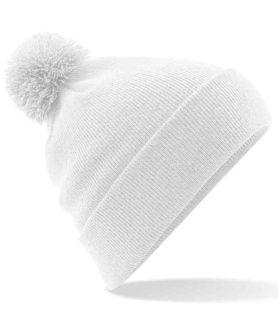 Beechfield Original Pom Pom Beanie - White