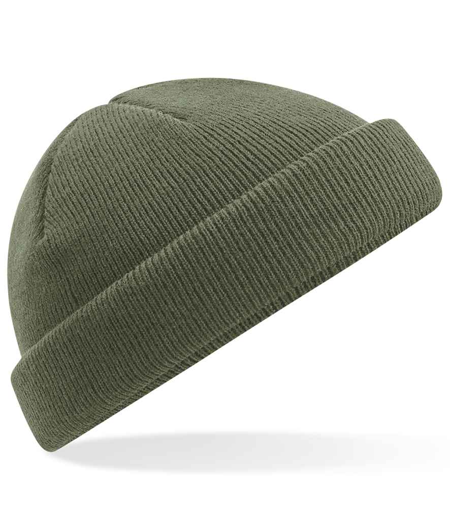 Beechfield Recycled Mini Fisherman Beanie - Olive Green