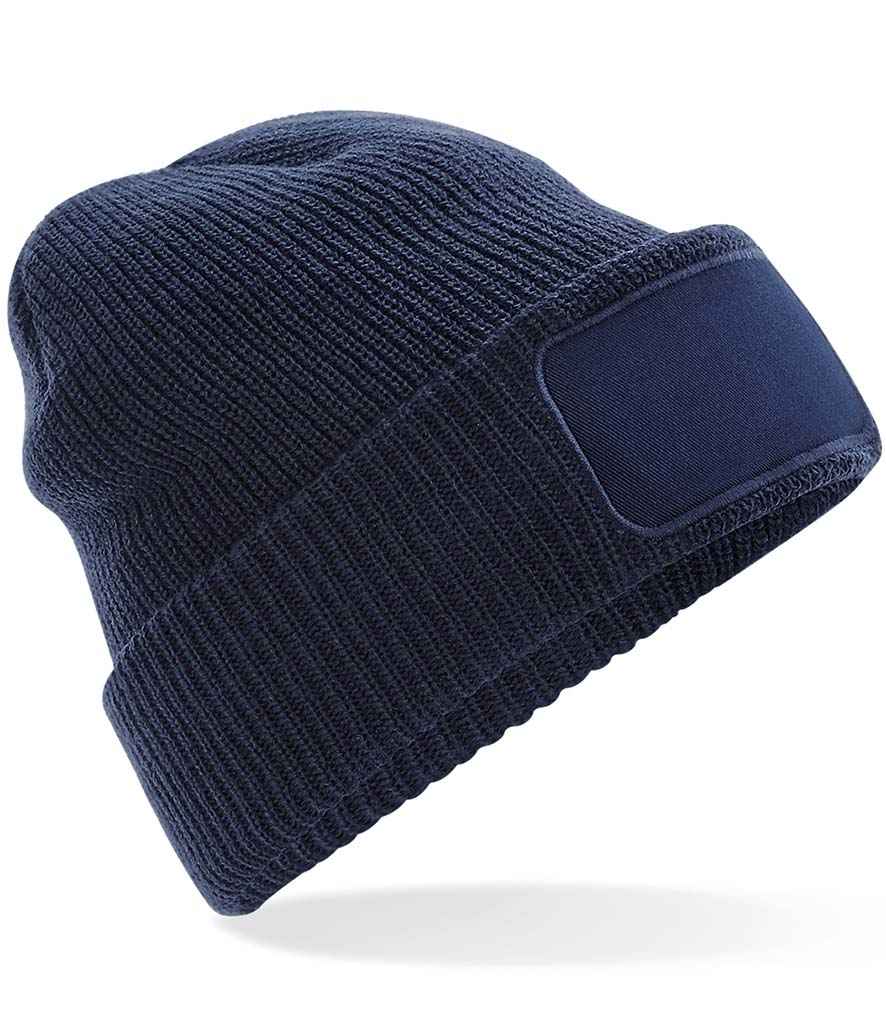 Beechfield Thinsulate™ Patch Beanie - French Navy