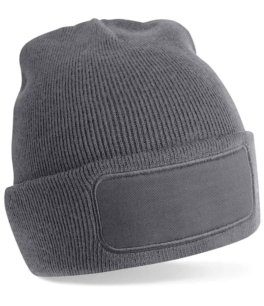 Beechfield Recycled Original Patch Beanie - Graphite Grey