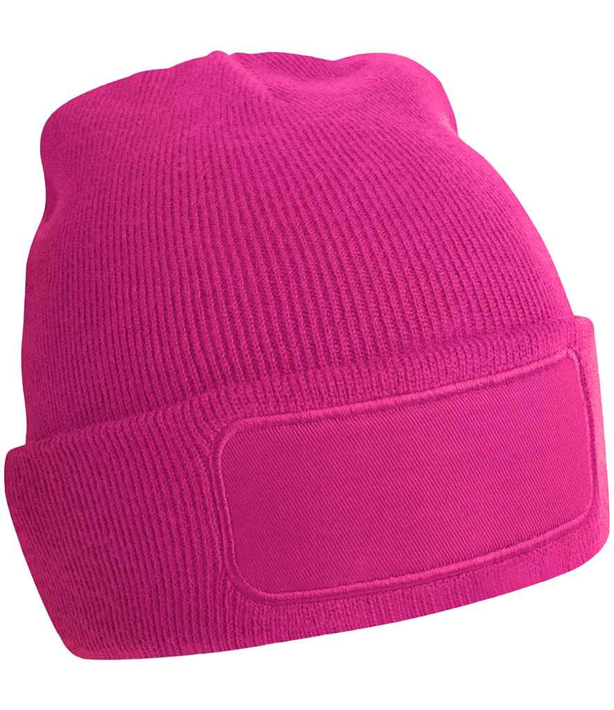 Beechfield Original Patch Beanie - Fuchsia