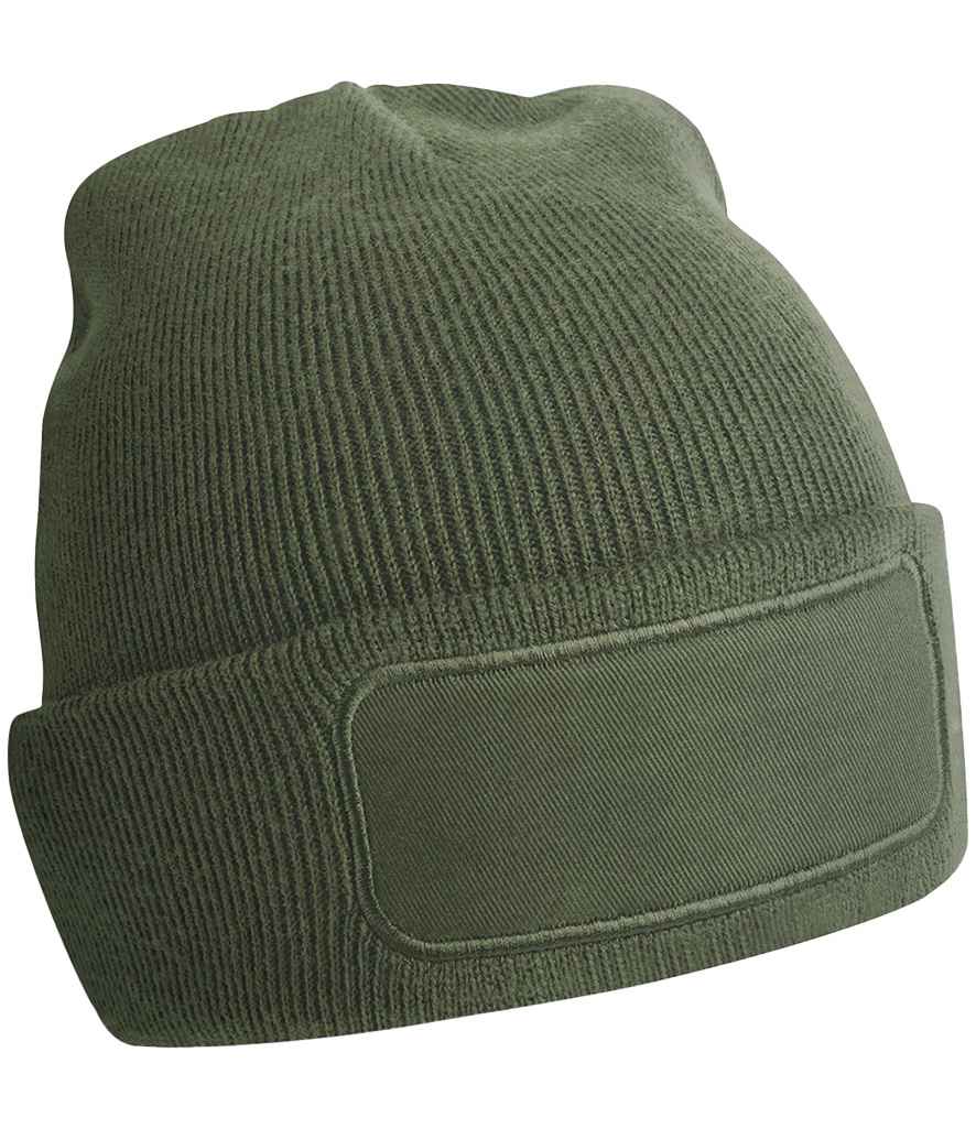 Beechfield Original Patch Beanie - Olive Green
