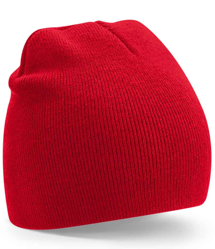 Beechfield Recycled Original Pull-On Beanie - Classic Red