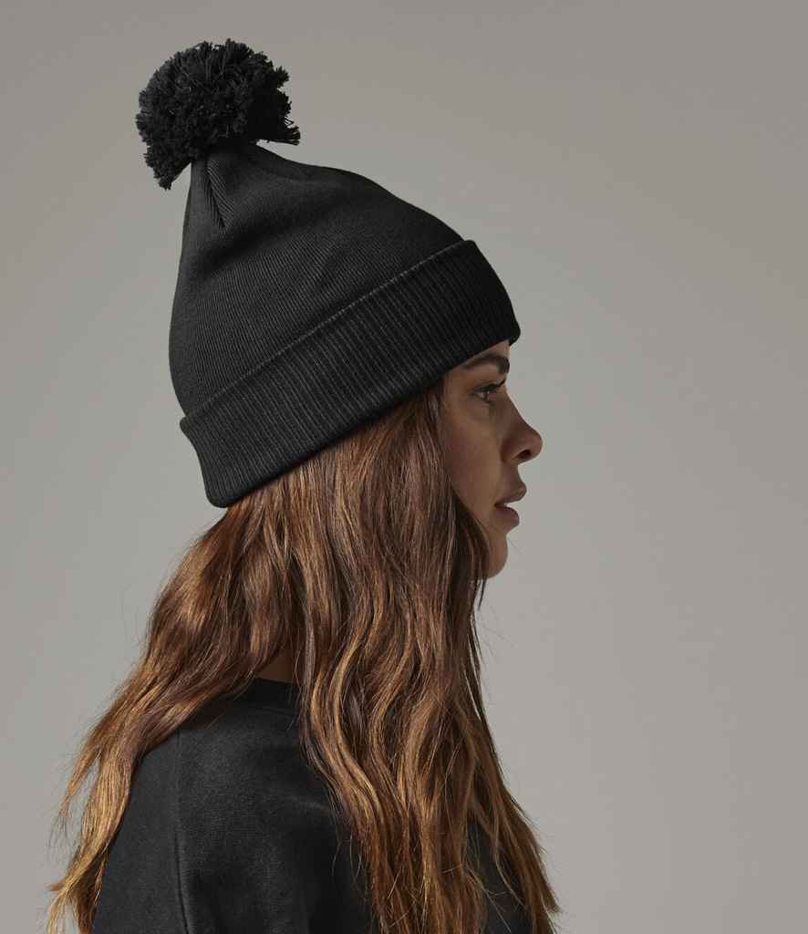 Beechfield Organic Cotton Snowstar® Beanie - Black