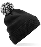 Beechfield Recycled Snowstar® Beanie - Black/White