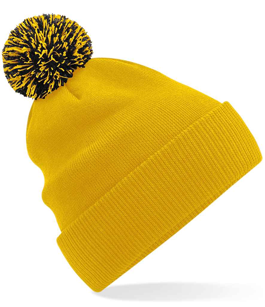 Beechfield Snowstar® Beanie - Gold/Black