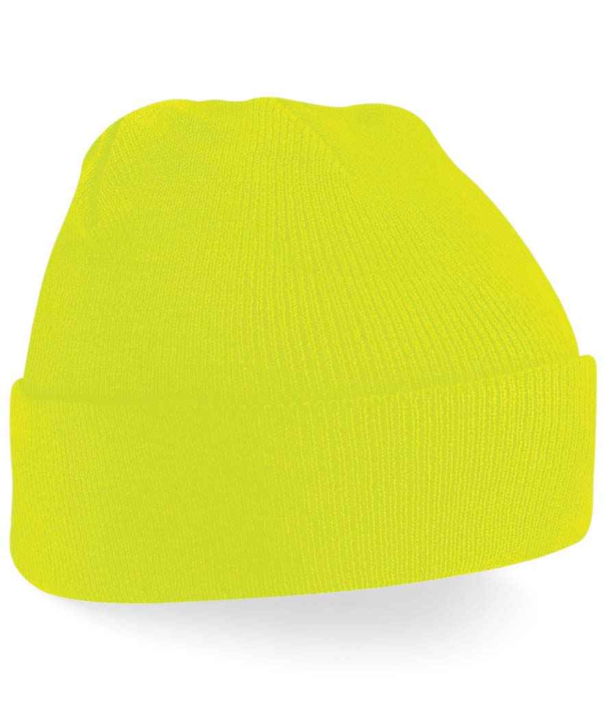Beechfield Kids Original Cuffed Beanie - Fluorescent Yellow