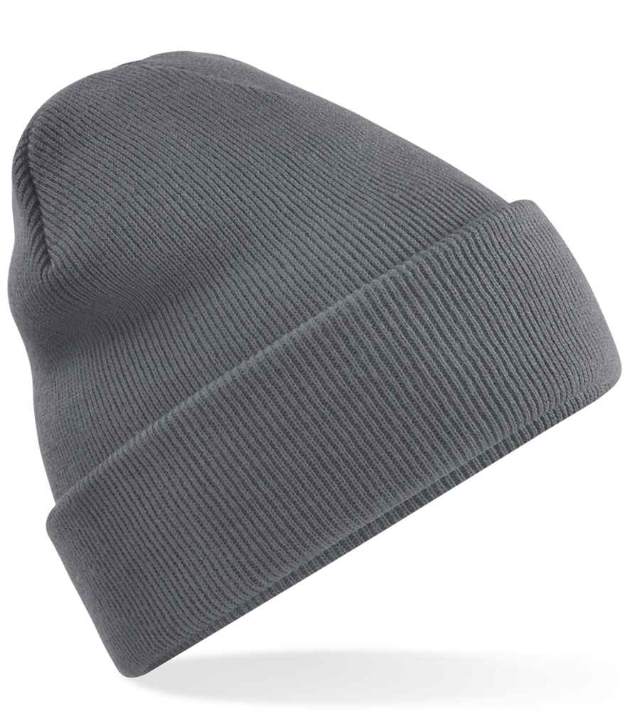 Beechfield Recycled Original Cuffed Beanie - Graphite Grey